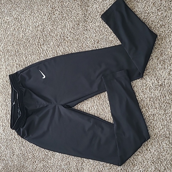 Nike Dri-fit Zipper Bottom Athletic Pants - Picture 1 of 6